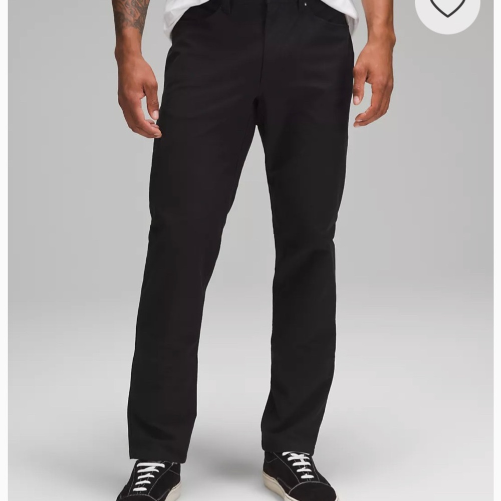 Black ABC Lululemon Men’s Pants